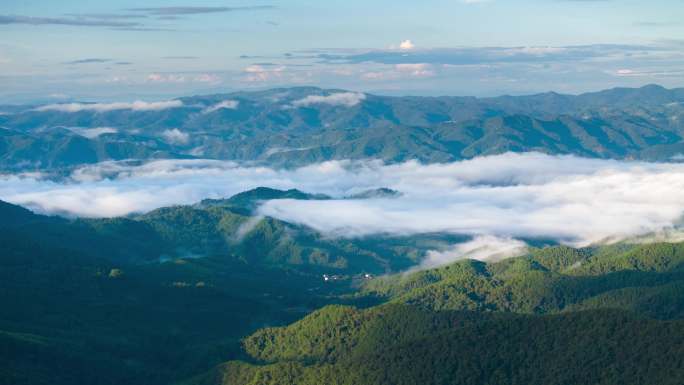 茶山云海日出延时摄影