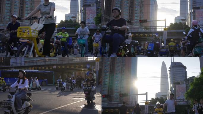 深圳罗湖人群 城市人群