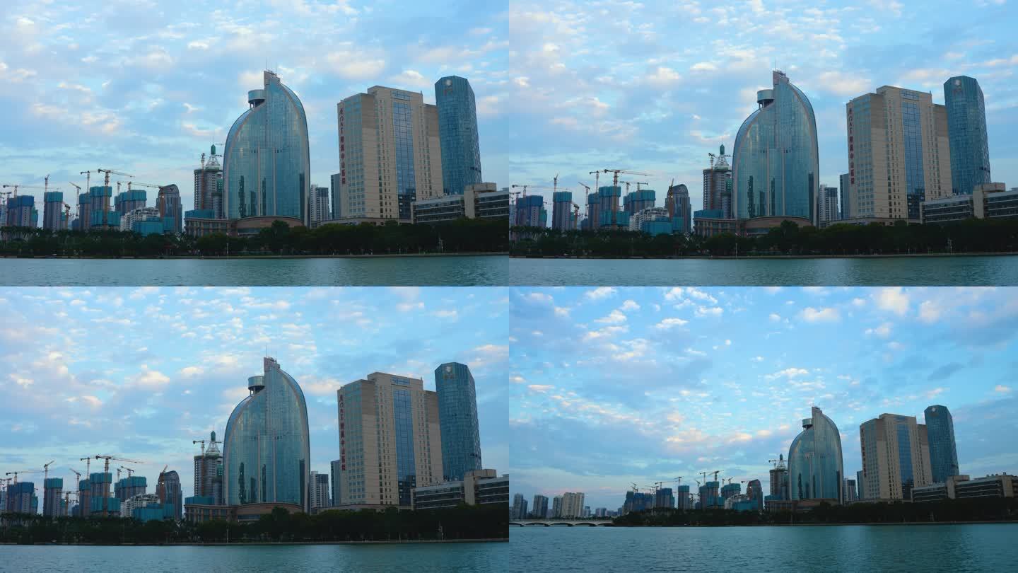 厦门市筼筜湖凯宾斯基延时摄影