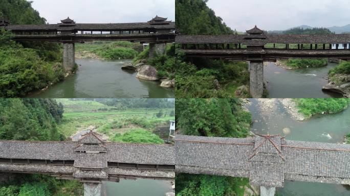 广西龙胜的风雨桥