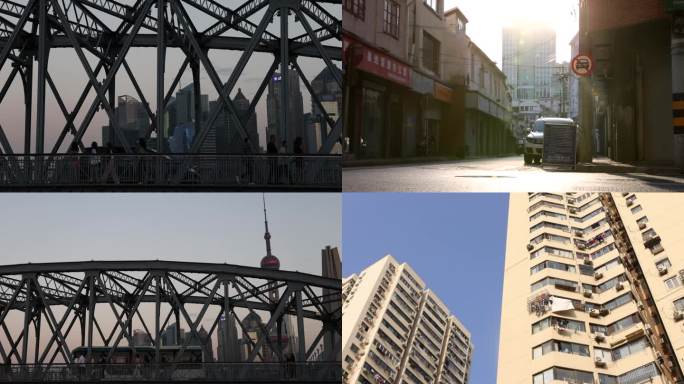 上海局部唯美镜头合集慢镜头升格上海