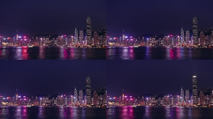 香港夜景维多利亚港8649