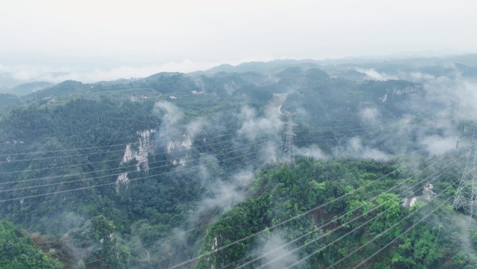 高山电网