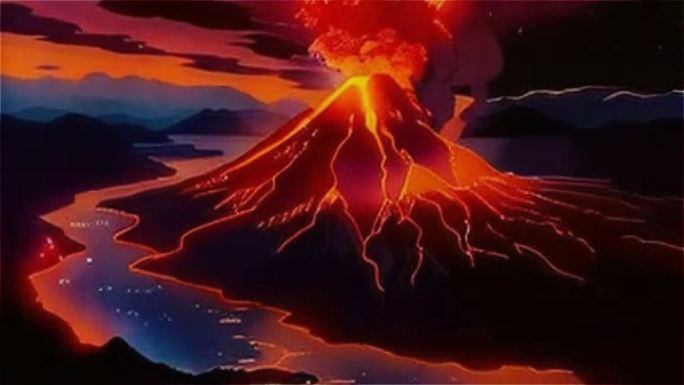 火山爆发