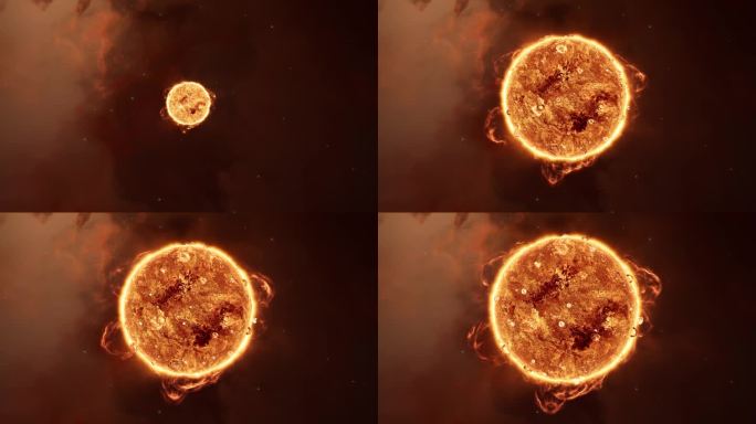 太阳行星爆炸。与我们的太阳星球系列一起沉浸在令人惊叹的视觉奥德赛中，每张照片都照亮了太阳威严的宇宙芭