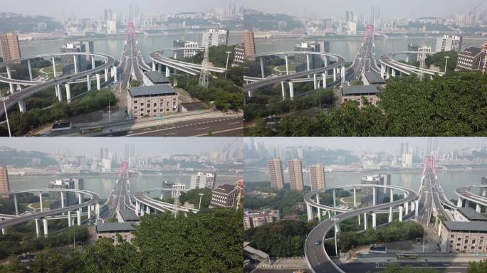 重庆桥梁交通实拍
