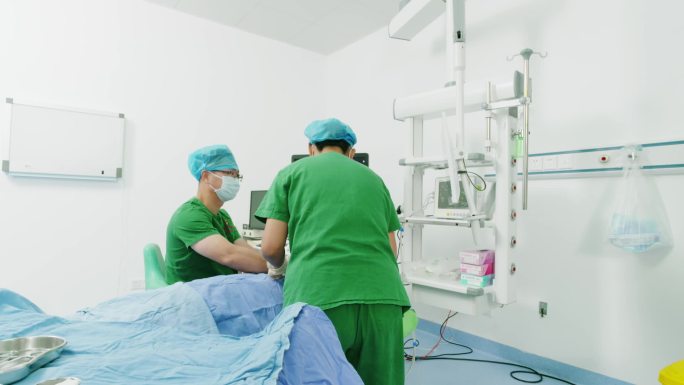 高端手术室超声介入心脑血管介入溶栓手术