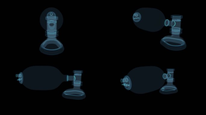 气囊 氧气囊氧气氧气瓶急诊室ICU抢救