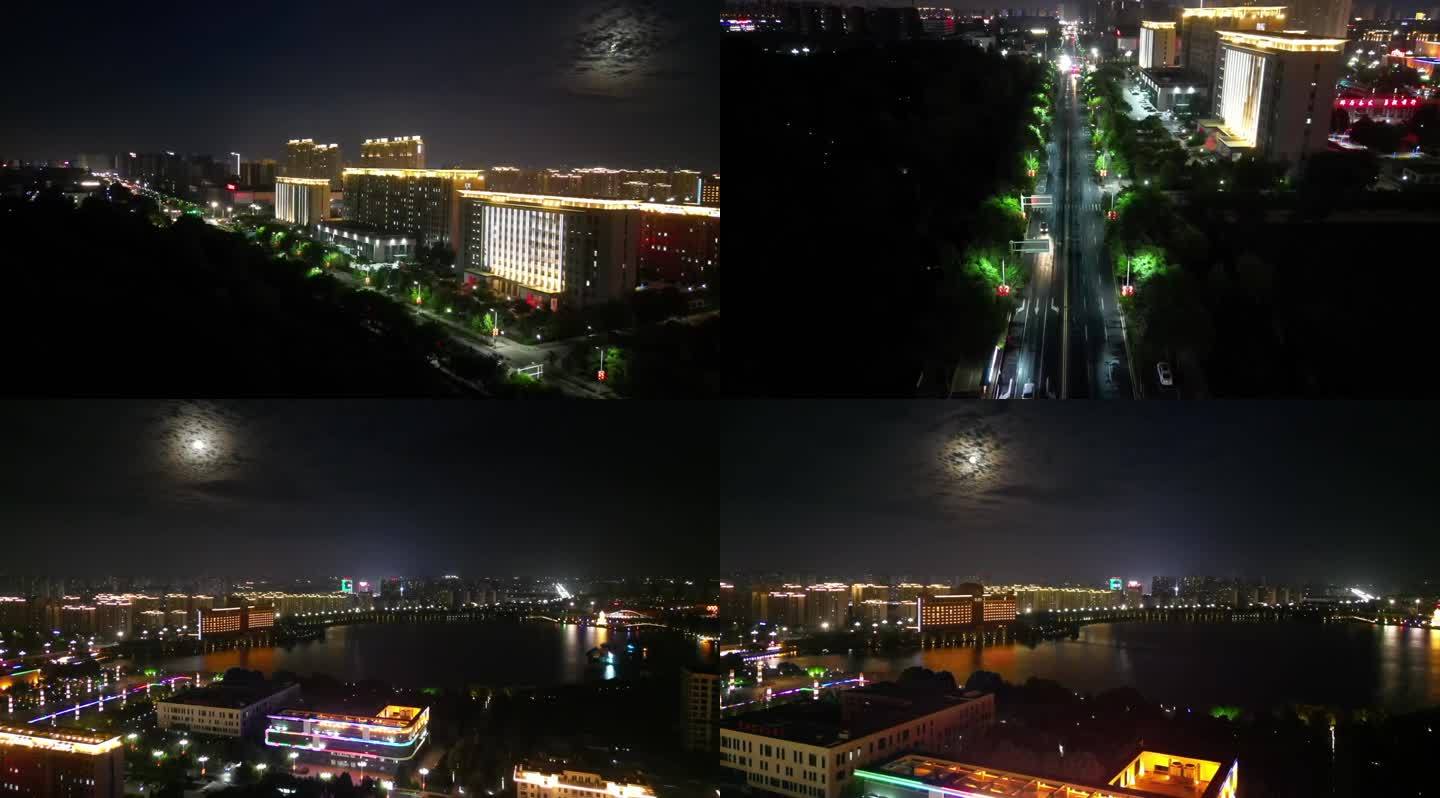 唐山丰南 城市夜景航拍