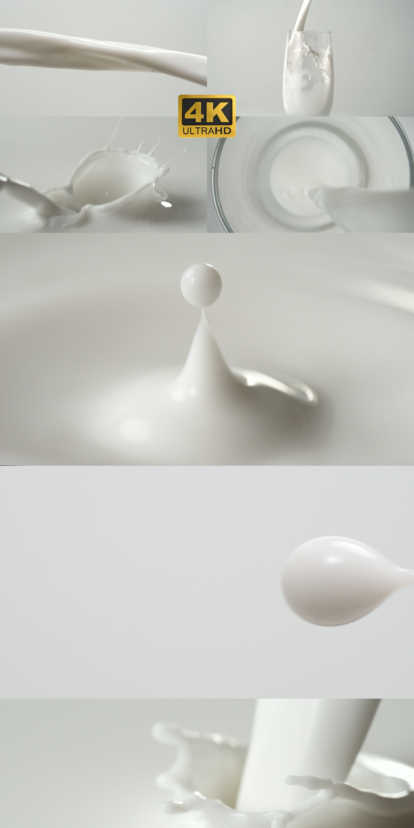 牛奶高帧率牛奶慢动作奶一滴奶高速牛奶