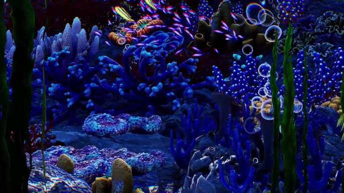 8K梦幻海底世界