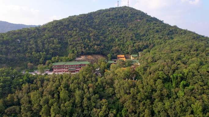 江门玉台寺4K航拍