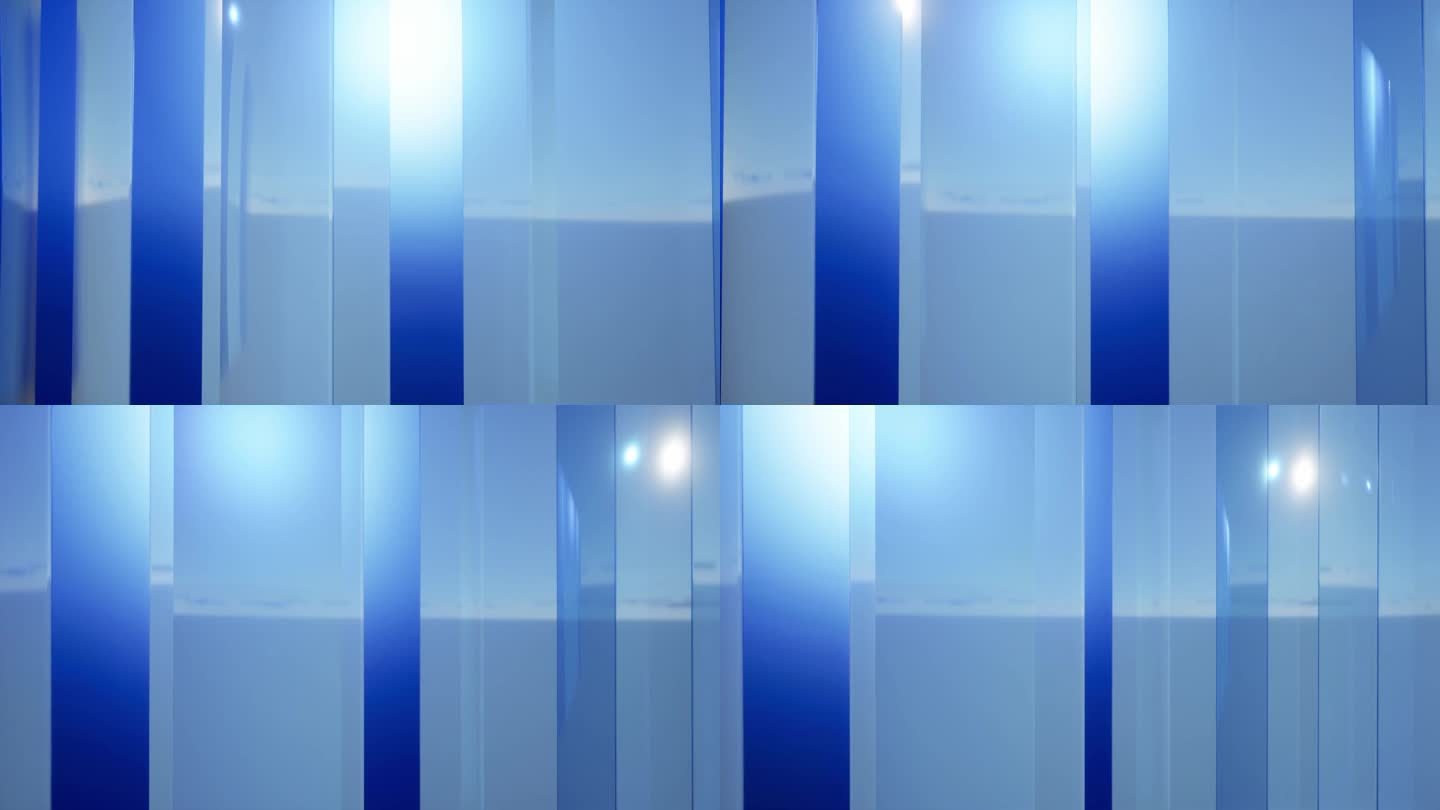 抽象背景的数字宽地平线与玻璃片