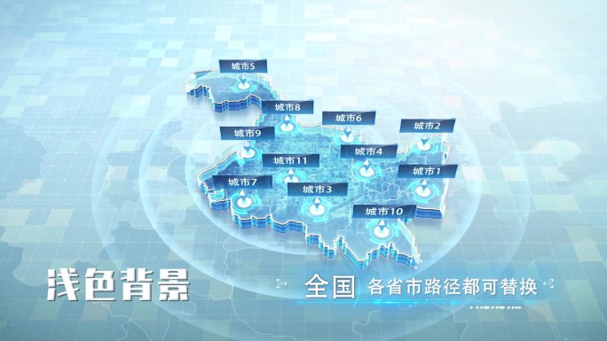 全国各省市科技区位-黑龙江-深浅两色