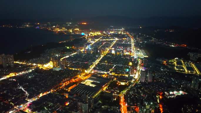 大理市区夜景