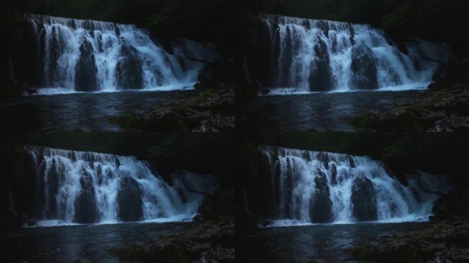 Bohinjka河瀑布的美景