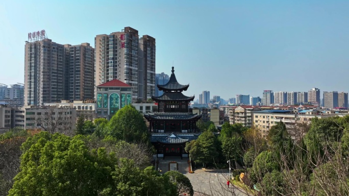 回雁峰大景航拍