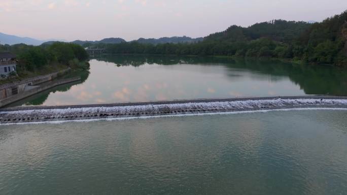 浙江丽水松阳松阴溪景区航拍合集