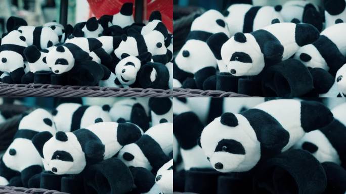 成都熊猫玩偶伴手礼