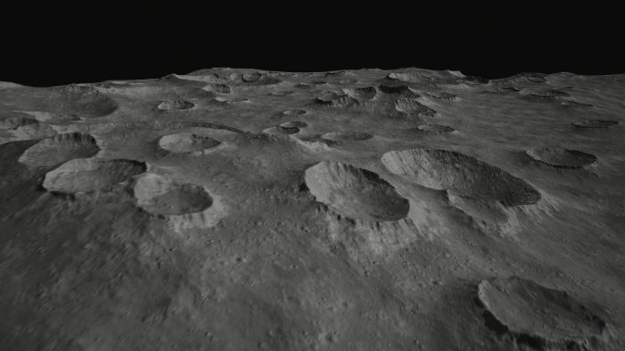 4k真实月球表面航拍④