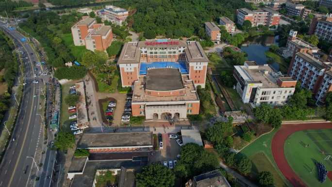 航拍福建华南女子学院