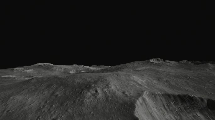 4k月球太空地表穿梭⑨