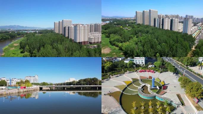 秦皇岛植物园红飘带公园汤河开放广场