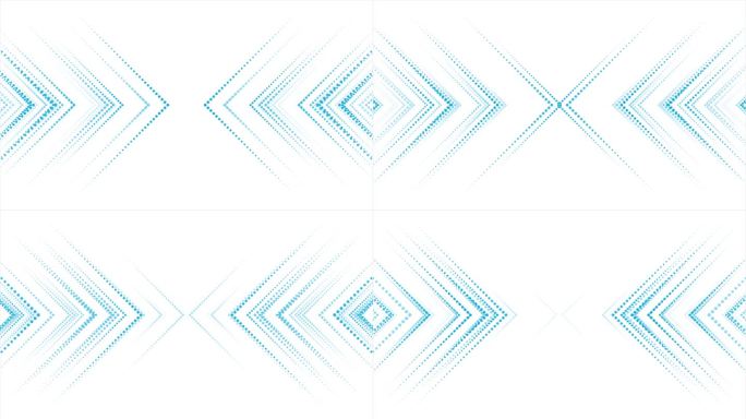 抽象蓝色虚线箭头几何技术运动背景