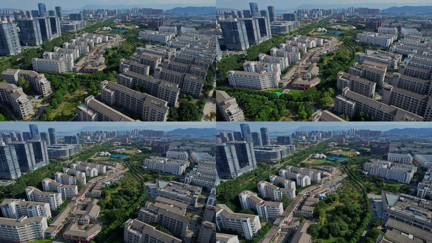 航拍福建师范大学旗山校区