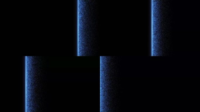 蓝色科技粒子扫描过渡【带通道】
