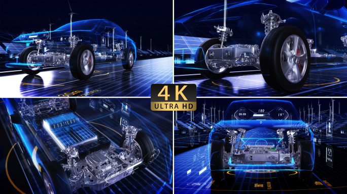 科技新能源汽车电池充电行驶低碳环保碳达峰