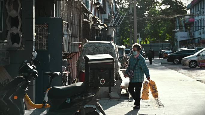 人文 生活 清晨 日落 街区 高帧慢镜头