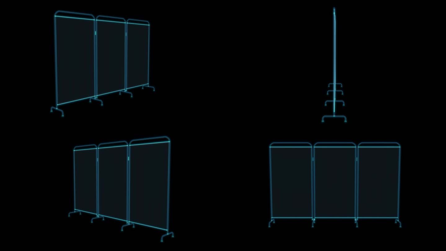 医用屏风 医院遮挡隐私 私密空间手术室1
