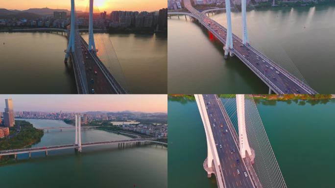 惠州合生大桥航拍-多个角度环绕