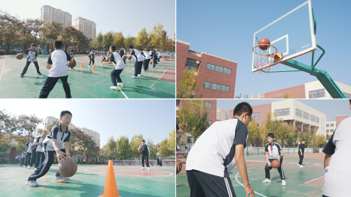 中小学生篮球课