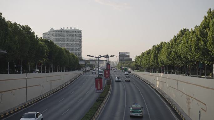 义乌宗泽路隧道口延时摄影