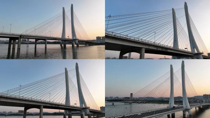 惠州合生大桥航拍，贴水拍摄