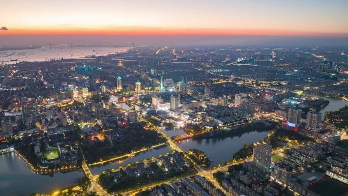 最新南通市区夜景合集