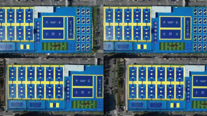 【正版素材】深圳坪山区比亚迪启迪体育中心