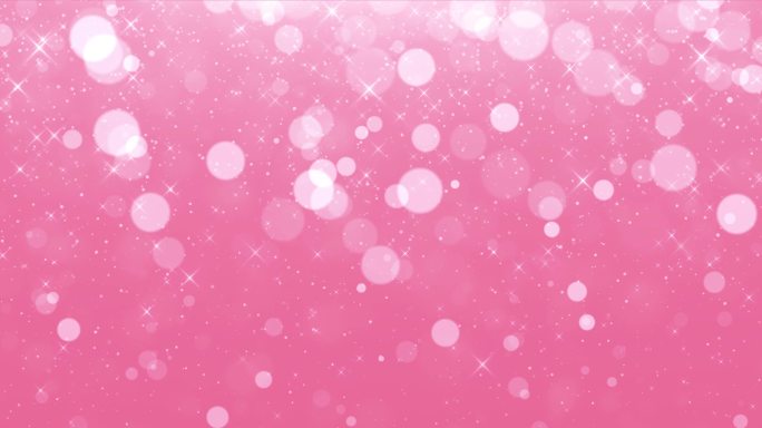粉色粒子背景 循环