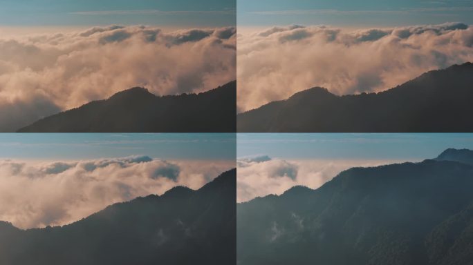 山川与云海风景