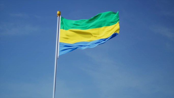 加蓬旗帜