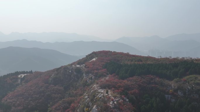 济南蚰蜒山秋色