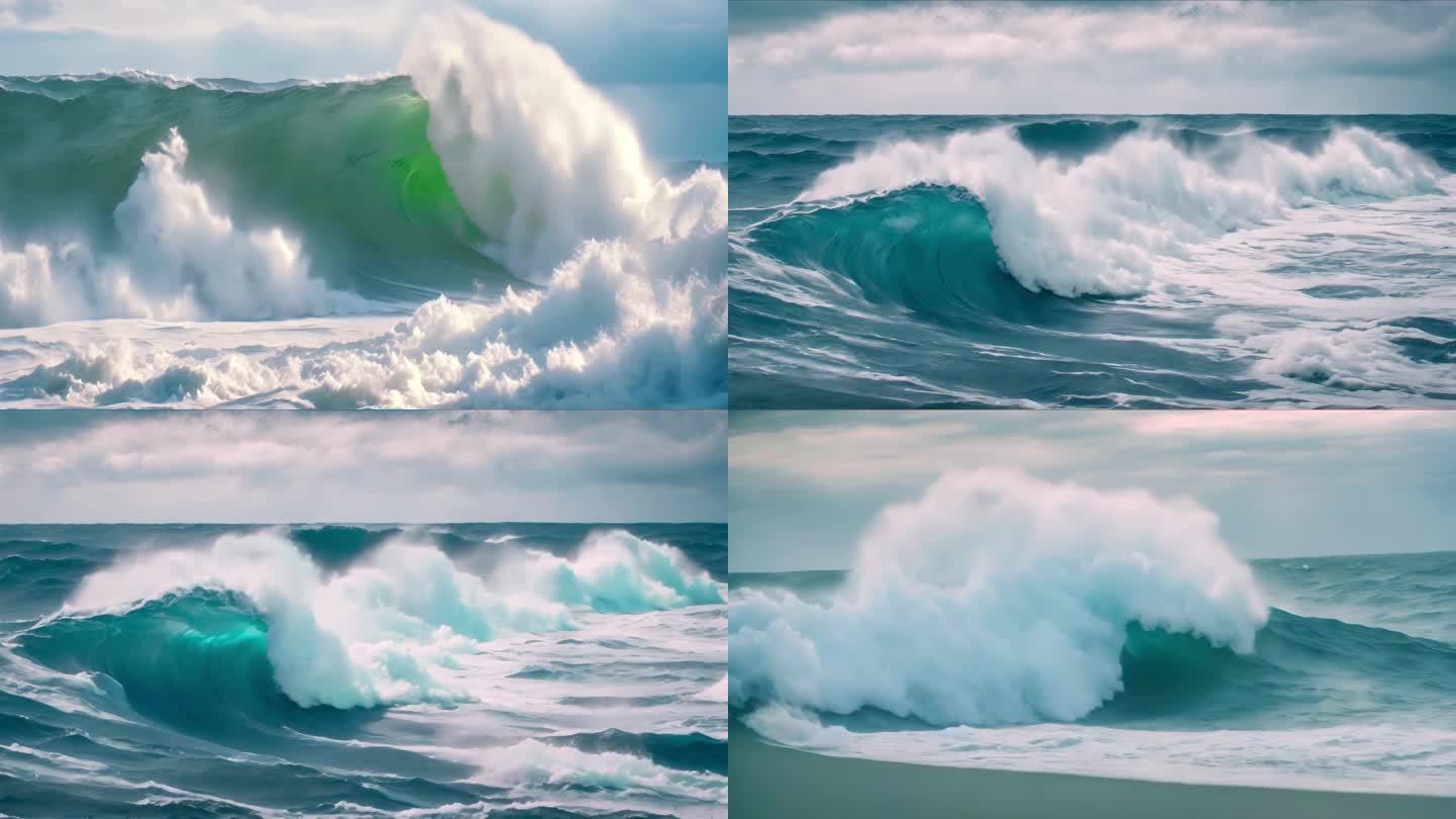 【4K】海浪整体