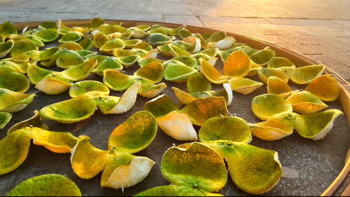 广东新会 陈皮村 新会陈皮