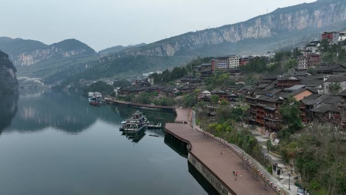 重庆酉阳土家族苗族自治县 龚滩古镇