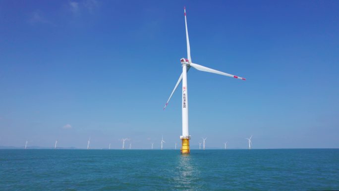 风力发电海上风力发电新能源可持续发展电力