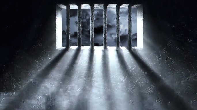 监狱窗户视频