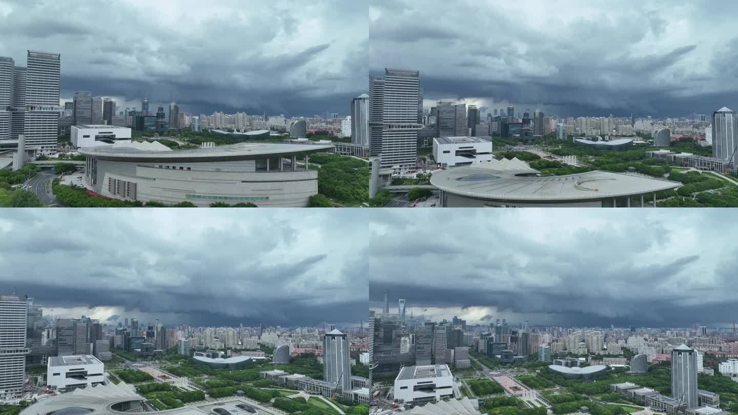 上海科技馆暴风雨来袭