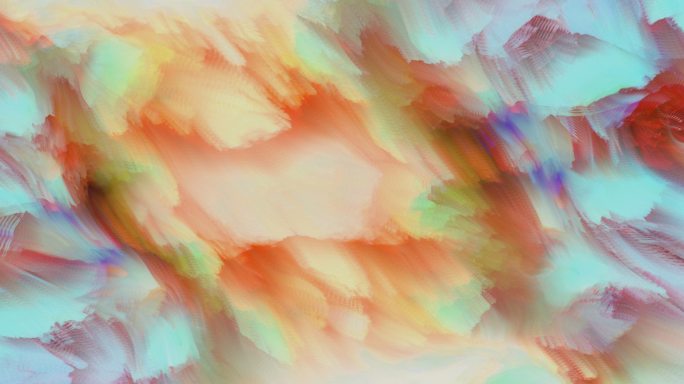 抽象背景艺术海浪涌动创意粒子视觉投影18